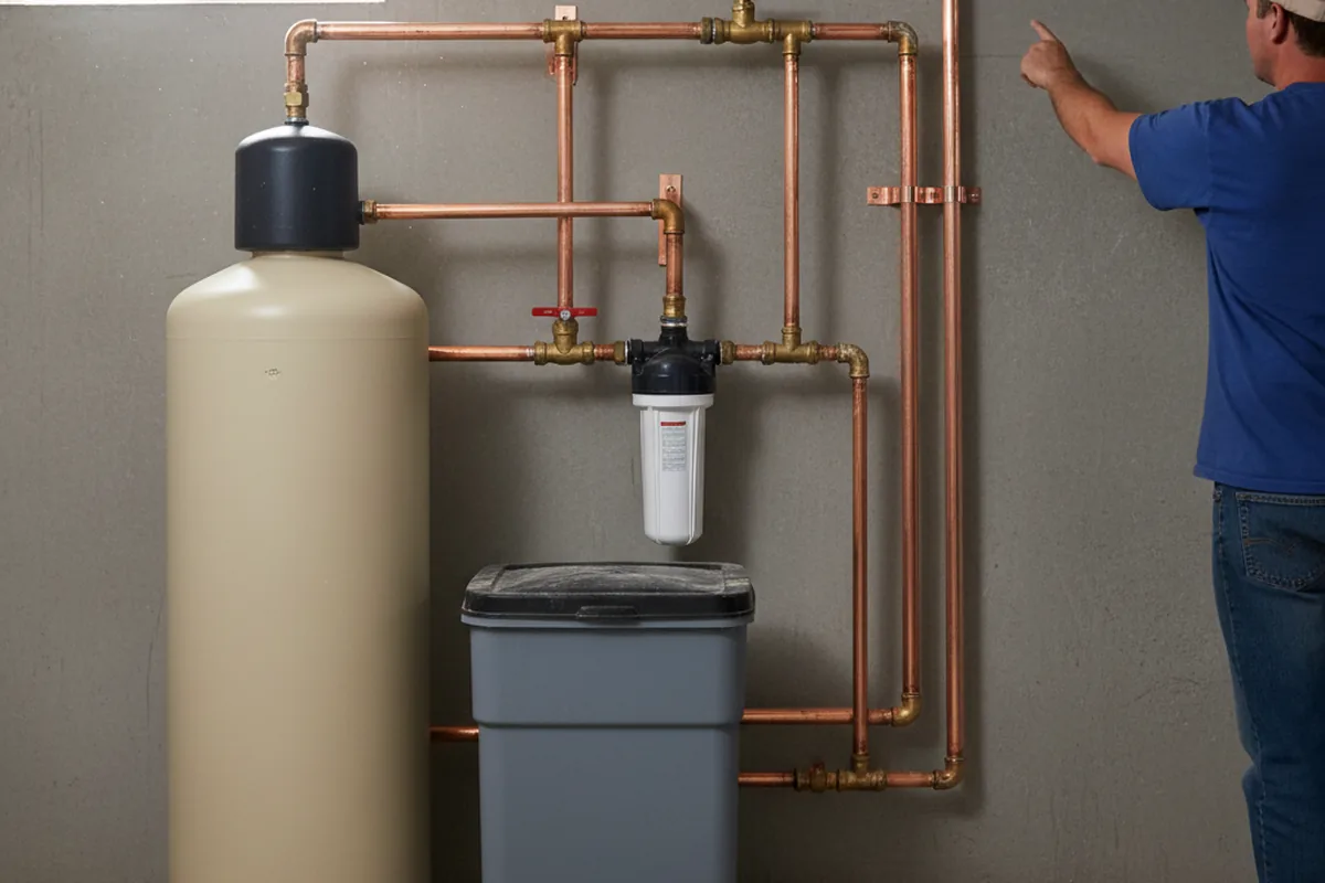 Whole-house water treatment system installed in Tonalea